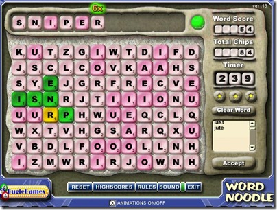 noodle word spelling sauce sniper trying tell something